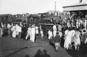 Chegada em Londrina na inauguração Fotografia Autor desconhecido, 1935 Coleção George Craig Smith   
